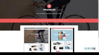 Wrangler - Fashion Store Responsive OpenCart Theme        Read Brice