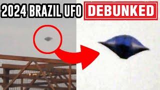 BRAND NEW Viral UFO from Brazil DEBUNKED & EXPLAINED (July 2024)!! ‘Eye in the Sky’ UAP Video!