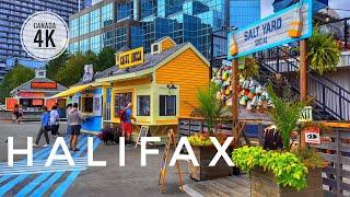 4K Halifax City, Canada  | Late Summer Walk | Downtown | Spring Garden Rd | 2024 Update