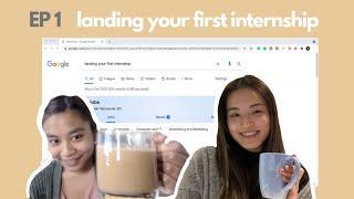 EP1 Landing Your First Internship | ️ coffee chat series ft. @KatrinaDelRosario