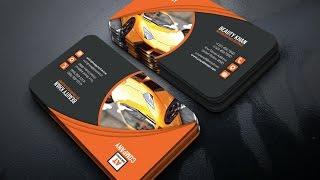 Rent a Car Business Card Tutorial | Adobe Illustrator |