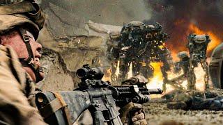 Bus VS Alien Mech | Full Scene | Battle: Los Angeles | CLIP