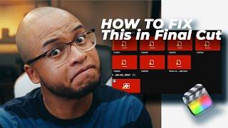 How to Fix Missing File Error in Final Cut Pro X