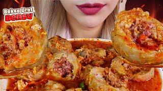 PEDAS GILAAA️ASMR BAKSO URAT MERCON BY RUBEN ONSU SPICY JUMBO MEATBALLS