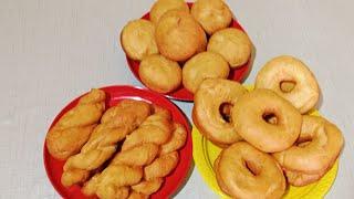 1 kg donut recipe for beginners|| home made doughnuts recipe|| Milky, fluffy, airy doughnut.