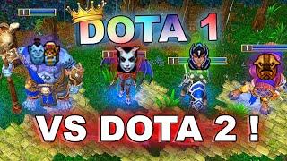 Dota 1 VS Dota 2 - ALL HEROES!