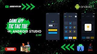 TicTacToe Game App in Android Studio | With Source Code | AndroidStudio | JAVA |2023|AndroidWithShiv