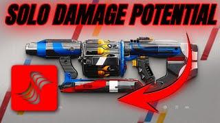 Okay So Heavy Wave Frame Grenade Launchers Are GREAT Now ! - SOLO Damage Potential - Destiny 2