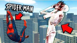 Fighting a GIANT SCP-096 as SPIDER-MAN... (Gmod SCP Survival)