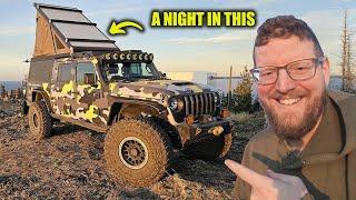 I Borrowed the Baddest Jeep On YouTube and Went Camping...