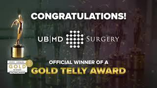 UBMD Surgery Commercial Wins Gold Telly Award