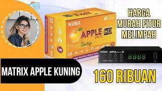 unboxing set top box t2 merk apple matrix kuning seharga 180 ribuan