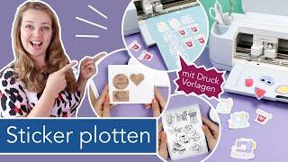 Sticker selber machen mit dem Cricut Joy & dem Cricut Maker 3