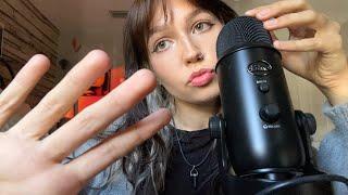 ASMR | get the SHIVERS ️(mic scratching, hand sounds, mouth sounds, + more)