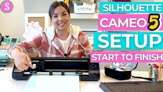 How to Setup Silhouette CAMEO 5: Start to Finish (And Ready for First Cut)