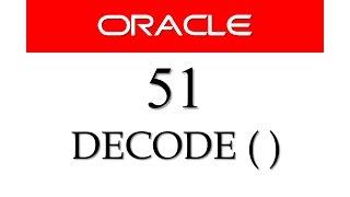 SQL tutorial 51: DECODE function in Oracle Database By Manish Sharma (RebellionRider)