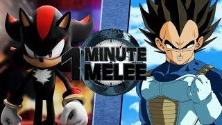 One Minute Melee - Shadow Vs Vegeta (Ft.TeamFourStar)