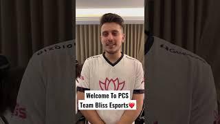 Welcome To PCS!Team Bliss Esports!