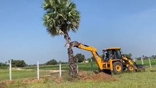JCB 3DX Super... Removing Tree | The RubieVerse,