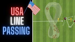 World Cup Drills | USA Line Passing | Qatar 2022