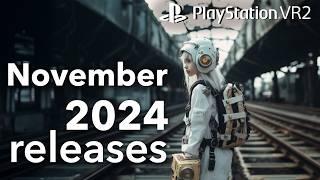 Playstation VR2 - ALLE PSVR2 releases im November ( 2024 )