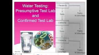 Water Testing: Presumptive and Confirmed Tests Labs