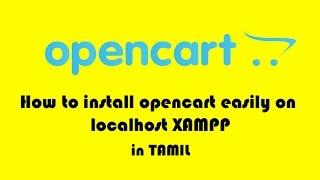 How to install opencart  on localhost XAMPP - Opencart Tutorial 1