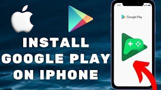 How to install Google play store in iPhone | IOS 17 (Latest Update 2024)