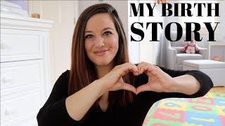 MY BIRTH STORY + grwm (how I cover my adult acne... spoiler... it looks awful)