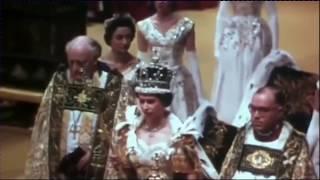 Coronation of Queen Elizabeth II - "God Save The Queen" - *WITHOUT COMMENTARY*