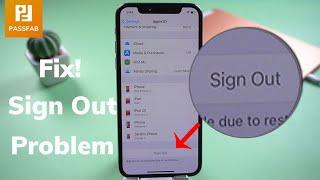 Fixed! iCloud Sign Out Problem Can't Sign Out of iCloud/Sign Out Greyed Out [2023 Newest]