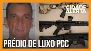 Polícia encontra fuzis, submetralhadoras e pistolas do PCC dentro de aparamento de luxo em São Paulo