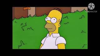 Homer Simpson goes back into the bushes || meme clip