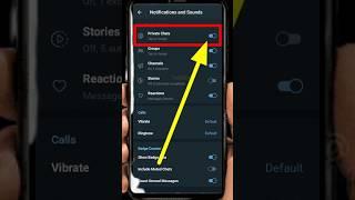 How to enable private chat in telegram | Hide Chat On Telegram #shorts