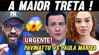 TRETA PESADA ! Paula Marisa e Pavinatto - REACT E ANÁLISE