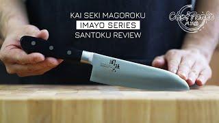 Kai Seki Magoroku Santoku Review - Imayo Series - 165mm