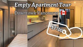 Vancouver Empty Apartment Tour 2024 | Move in With Me to Downtown Vancouver