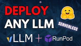 Deploy LLMs using Serverless vLLM on RunPod in 5 Minutes