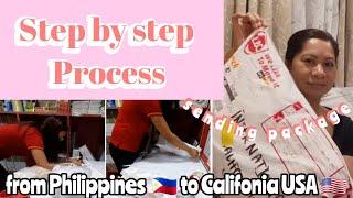 Paano mag padala ng package(From Philippines to California USA) via LBC