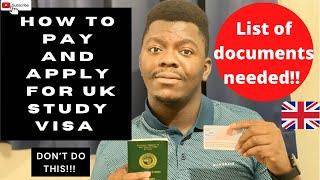 How to pay and apply for UK study visa | How to pay IHS and VISA fee | Daniel Jesuloba