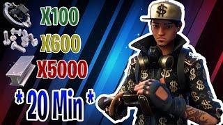 Fortnite:RŚ-Poradnik [#1] 600śrubek w 20Min | Xieun