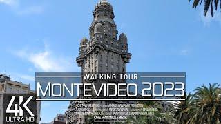 【4K 60fps】 VIRTUAL WALKING TOUR:  «Montevideo - Capital of Uruguay 2023»  ORIGINAL SOUNDS  ASMR