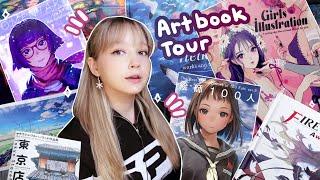 Art Book Tour | Japanese, Anime, Video Game Art Books