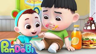 Fruits And Veggies Are Good For You | Good Habits Song | Pandobi Nursery Rhymes & Kids Songs