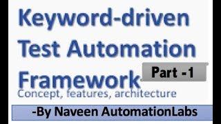 KeyWord Driven Framework In Selenium - Part -1 || Architecture Design of Keyword Driven Framework