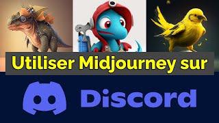 Comment utiliser Midjourney sur Discord, ajouter midjourney sur discord