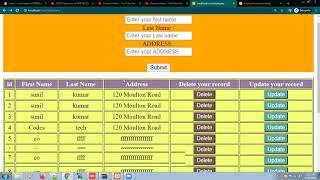 CRUD Operation in PHP MySQLi In Hindi | Select Insert Update Delete in PHP MySQLi in Hindi #part-3