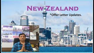 New Zealand Update l Offer Letter received, waiting for others