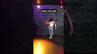 Learn the cha cha  #learntodance #ballroomdance #shorts