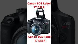 Canon EOS Rebel T7 DSLR Camera Review #short #alitech